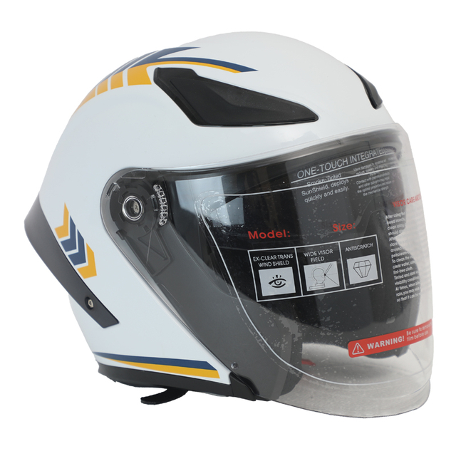 Politiets motorsykling Half Face Helmet