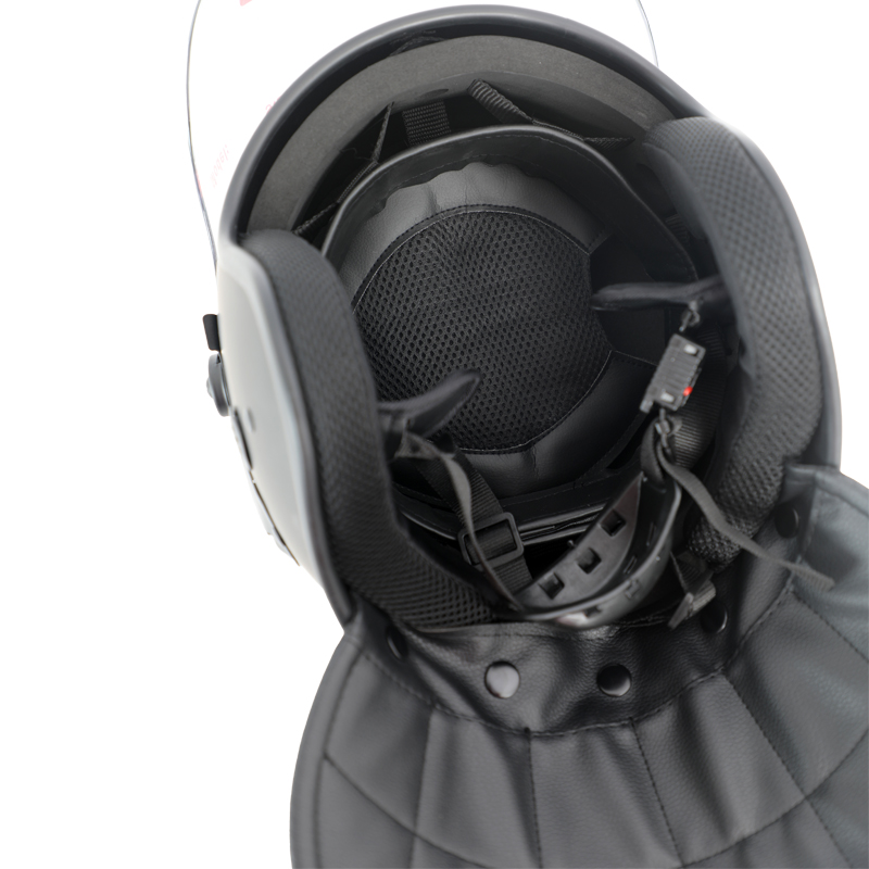 Anti ROIT tactique avec casque de pad visière
