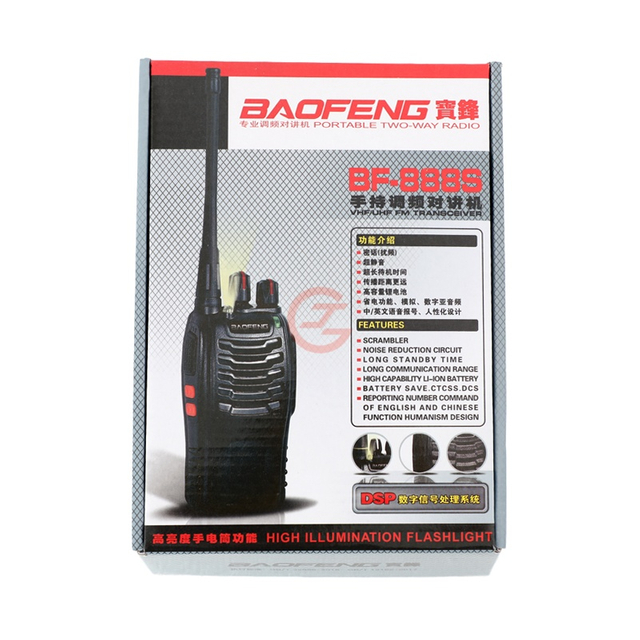 Walkie Talkie Pegang Tangan Radio Dua Hala Tanpa Wayar