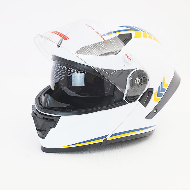 Motorsykling full ansiktshjelm