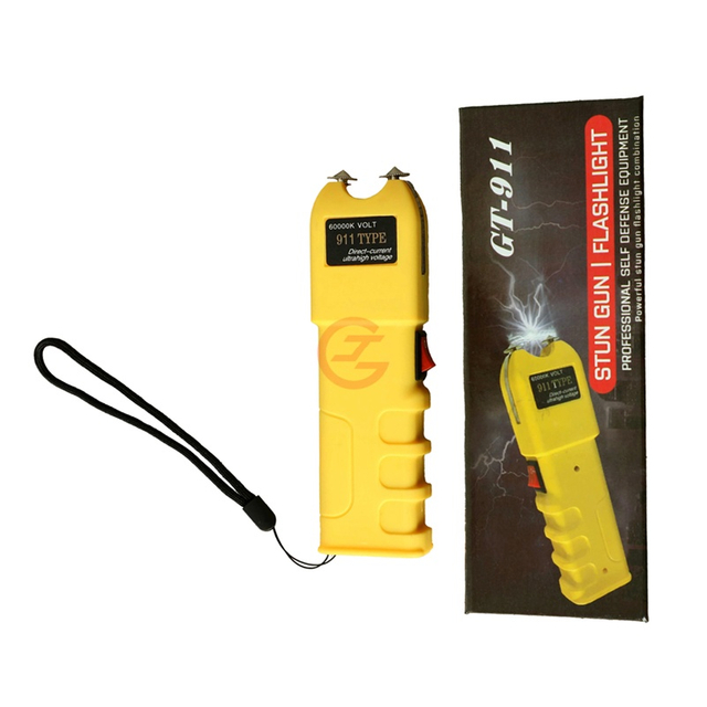 கொள்ளை எதிர்ப்பு வடிவமைப்பு கொண்ட அல்ட்ரா-ஹை வோல்டேஜ் தற்காப்பு ஒளிரும் விளக்கு