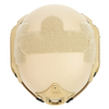 Khaki Nij IIIA.44/9mm Mich Aramid/Polyethylene Fiber Ballistic Helmet