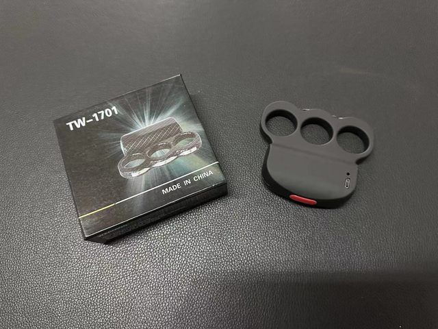 הגנה עצמית 1701 אקדח אגרוף אצבעות שלוש אצבעות