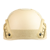 Khaki Nij IIIA.44/9mm Mich Aramid/Polyethylene Fiber Ballistic Helmet