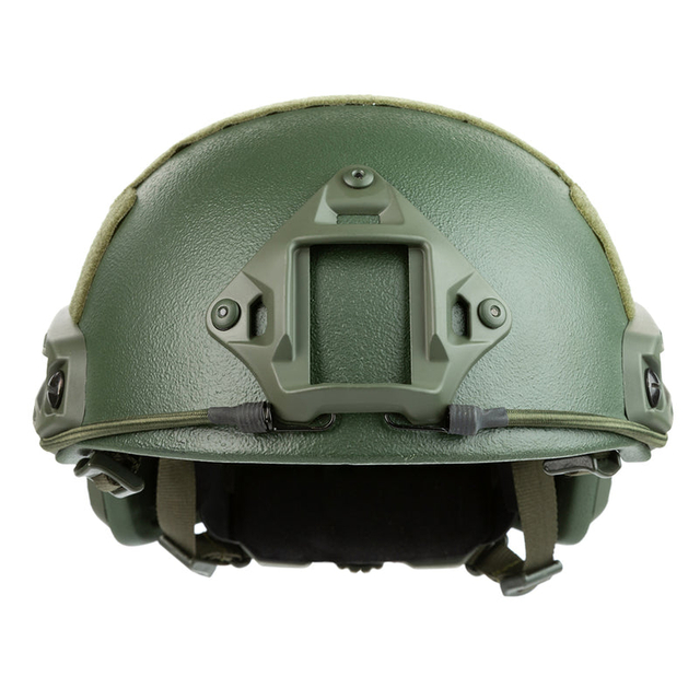 Jeshi Green Nij IIIa.44/9mm Uhmwpe/Aramid Haraka Bulletproof Helmet