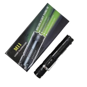 M11 Itim na self-defense rechargeable stun gun